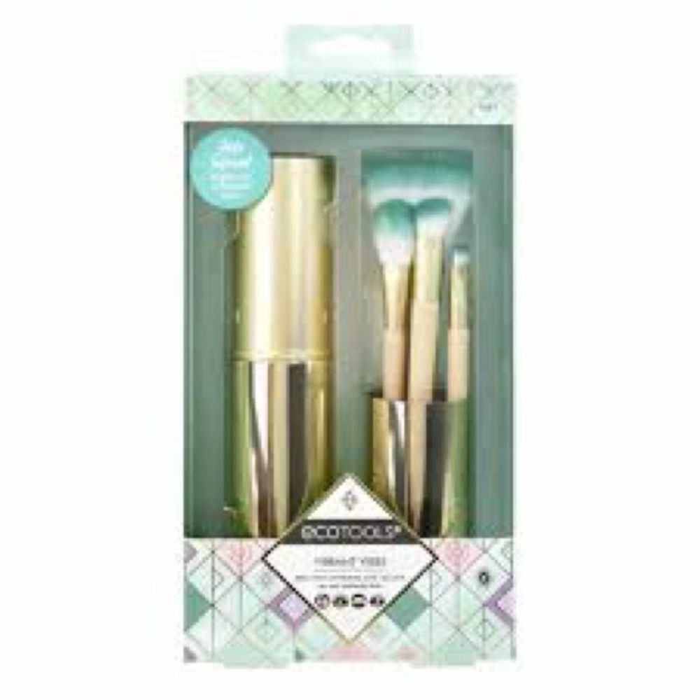 𝅺⭐️ECO Tools Vibrant Vibes Jade Infused Brush Set⭐️